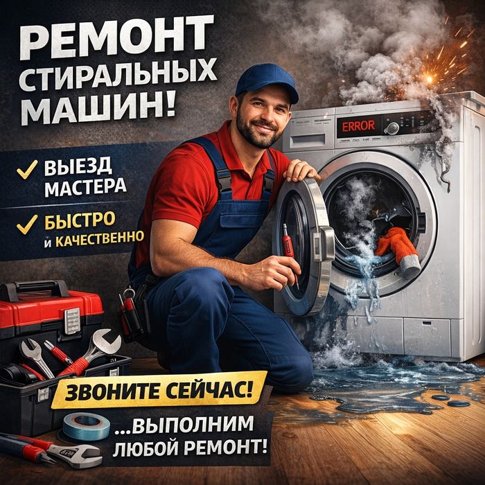 Ремонт стиральных машин в Алматы