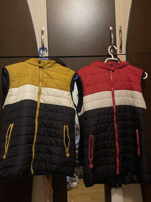 Veste galbena si rosie