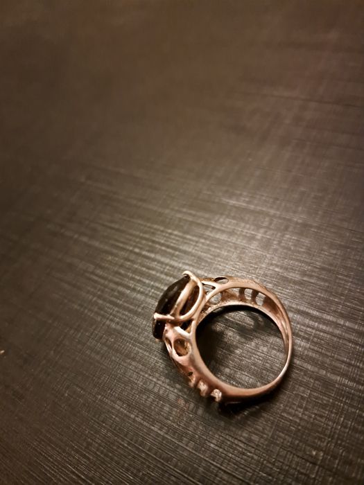 Сребърен дамски пръстен