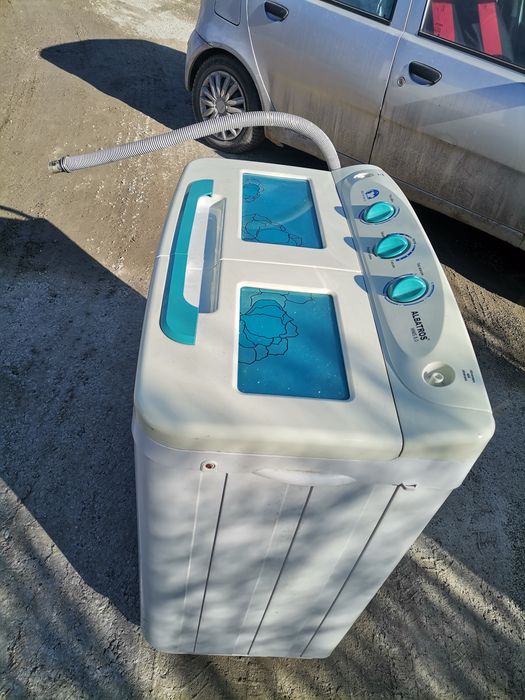 Mașina de spălat rufe semi-automata ALBATROS  cu storcator perfect fun