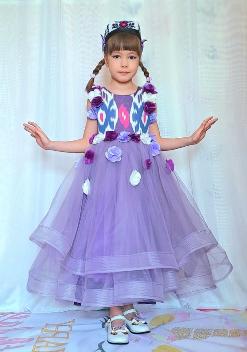 Национальное платье от 3 до 10 лет в ассортименте