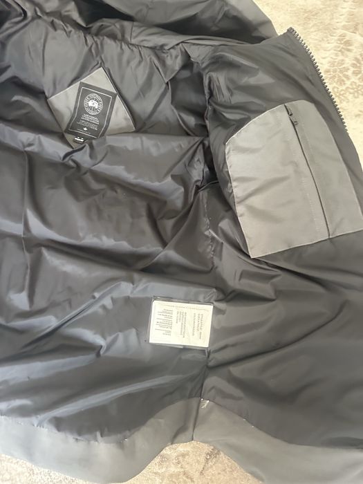 geaca canada goose macmillan parka gri marimea S noua