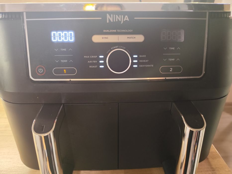 Двyзoнoв Еър фрайър нинджа  NINJA Air fryer Foodi Pro Duаl Zone