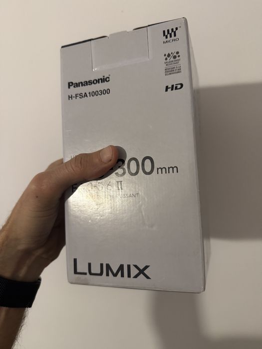 Vand Panasonix Lumix Nou(Sigilat)
