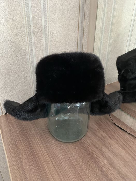 Продам норковую шапку-ушанку