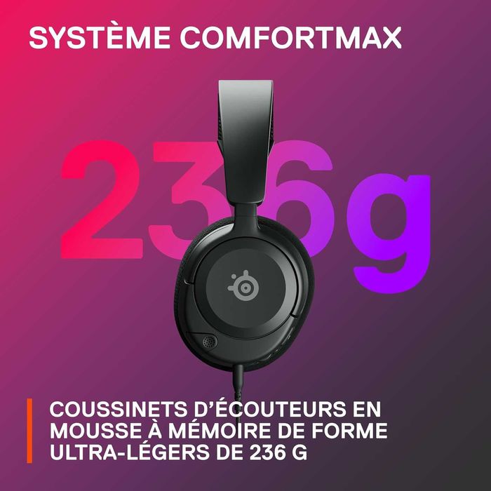 Гейминг слушалки SteelSeries Arctis Nova 1