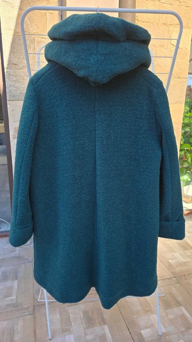 Дамско вълнено палто 2ХЛ-3ХЛ