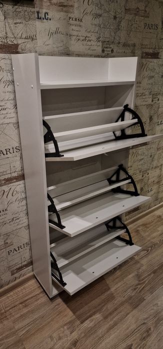 Обувница трехсекционная