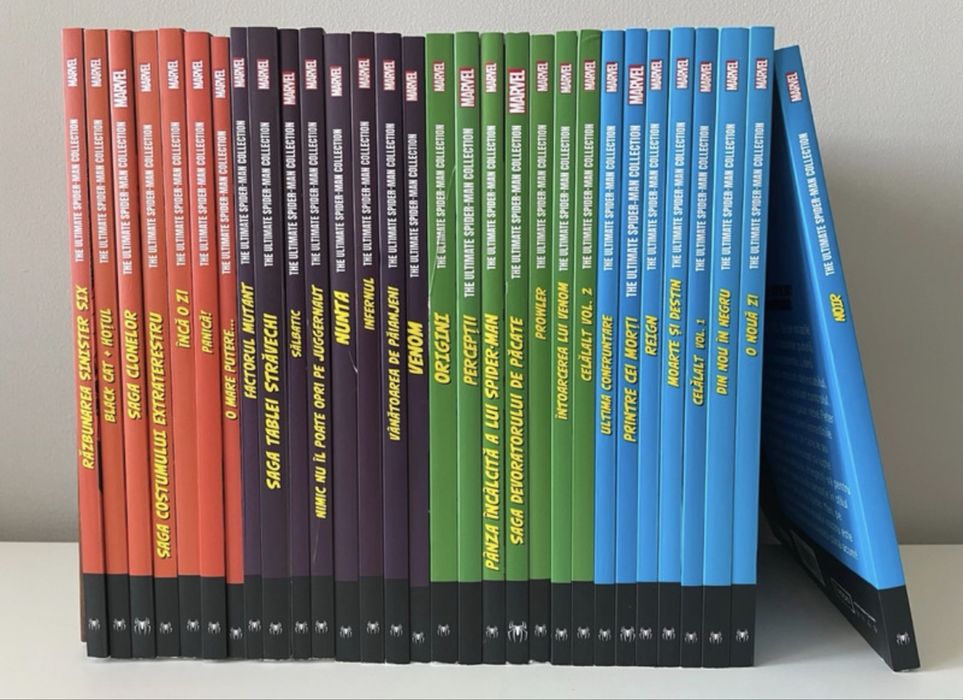 Colectia completa de benzi desenate Spider-Man editura litera