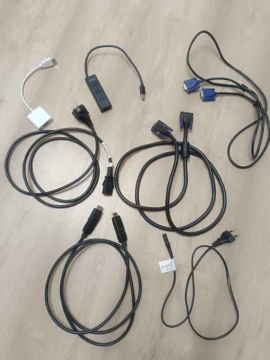 Разные кабеля, переходники