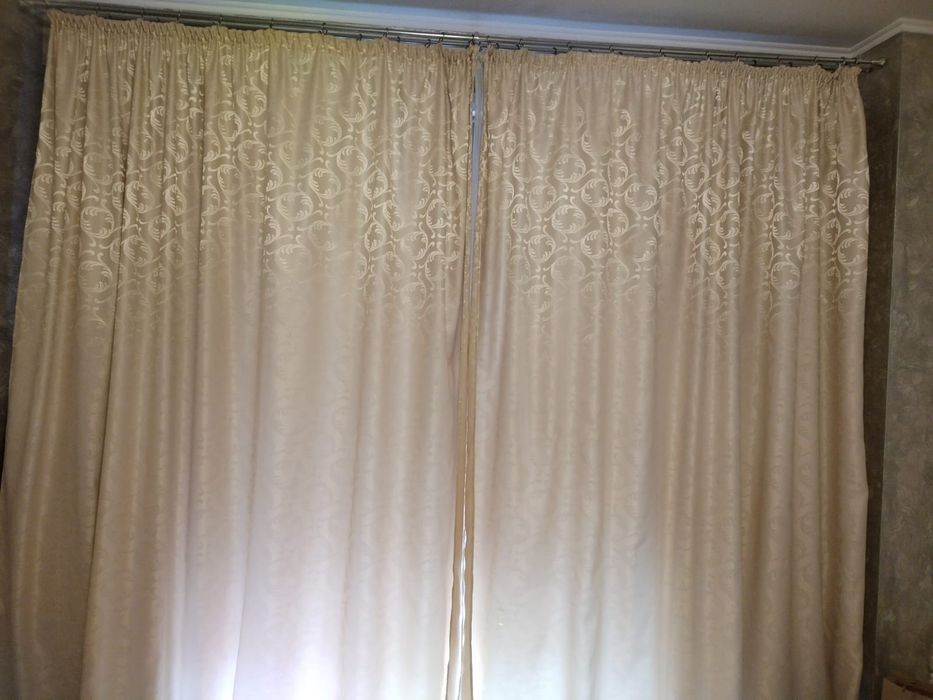 Draperie crem living sau dormitor 5 m l, 2.65 m H