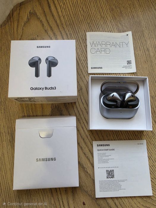 Samsung Galaxy Buds3, grey, in Garantie.