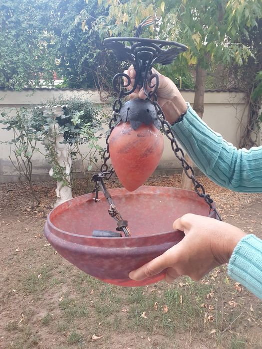 Lustra sticlă stratificata 2 buc.