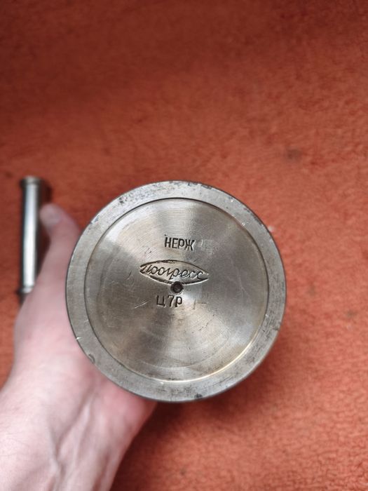 Ступка СССР из нержавеющей стали