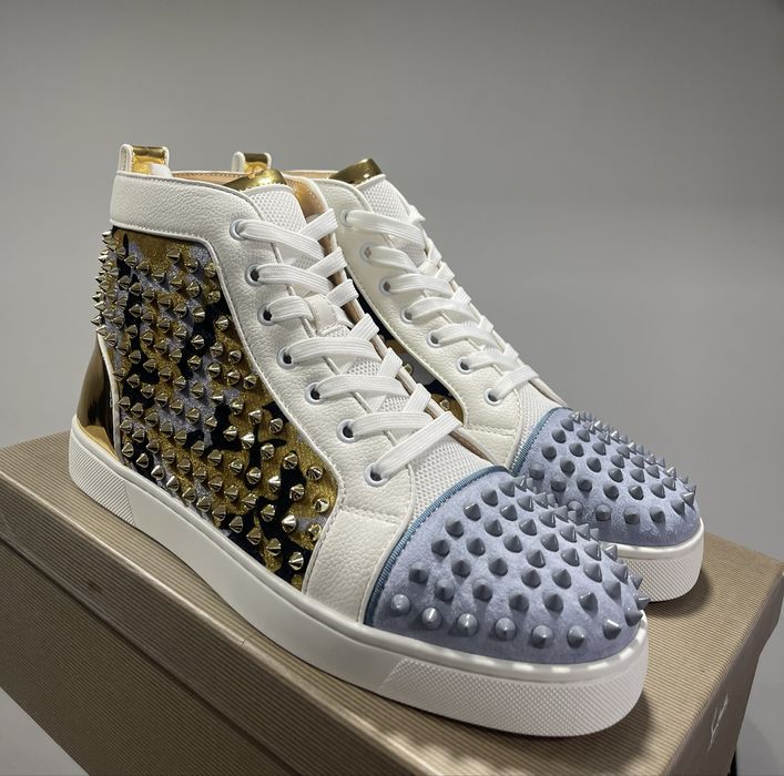 Christian Louboutin High Snake Steel