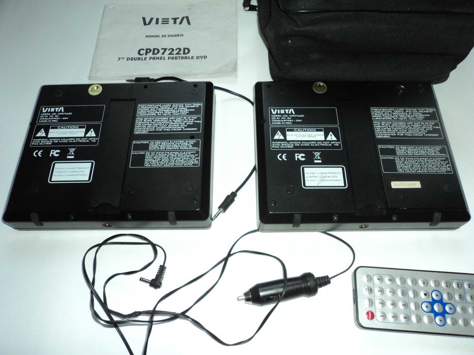 ДВД плеър за кола Vieta CPD722D