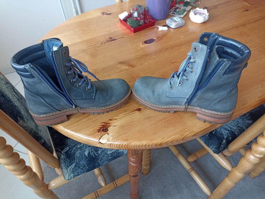 Дамски зимни боти ,U.S.,POLO ''от естествен набук