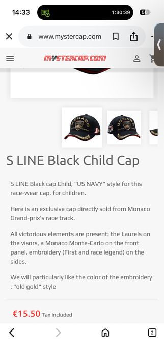 НОВА! Шапка с козирка Monte Carlo