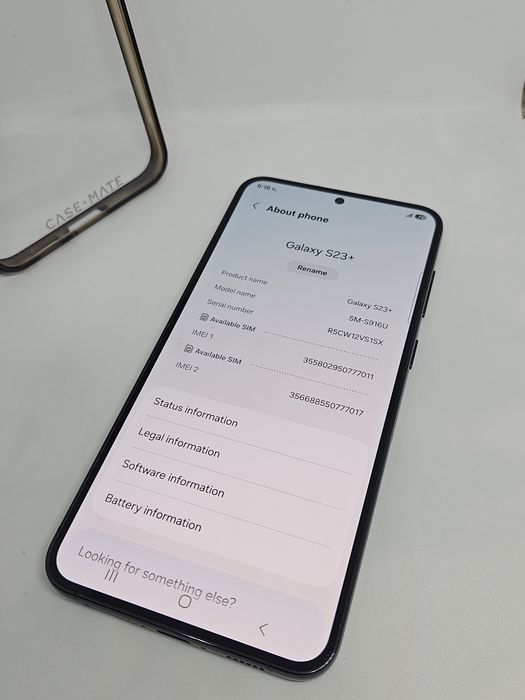 Samsung S23 Plus 5G 256Gb/8Ram Phantom Black