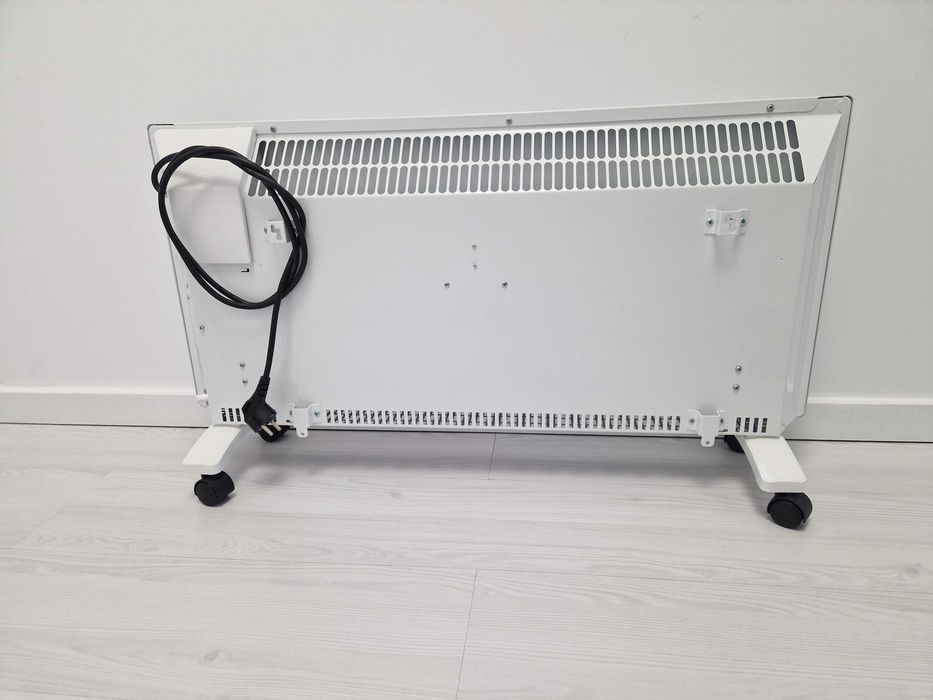 Convector electric Tesla PC502WDW, 2000 W, Termostat reglabil, Alb