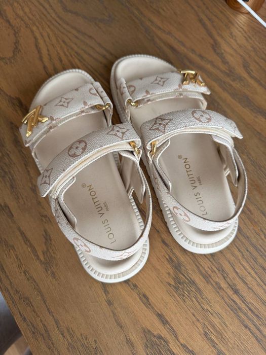 Летние сандалии луи виттон