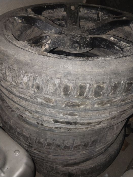 Титанки с резиной на бмв