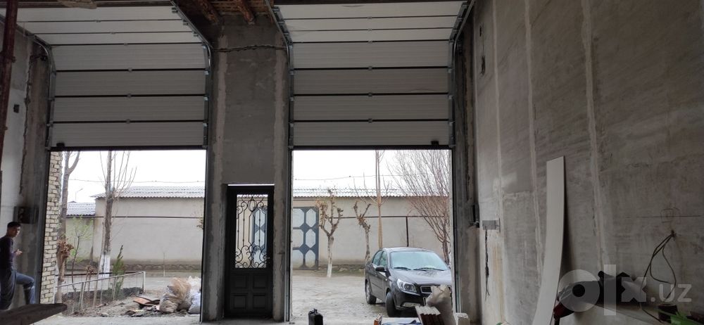 Секционные ворота промышленных и для гаража цена за кв от 170$