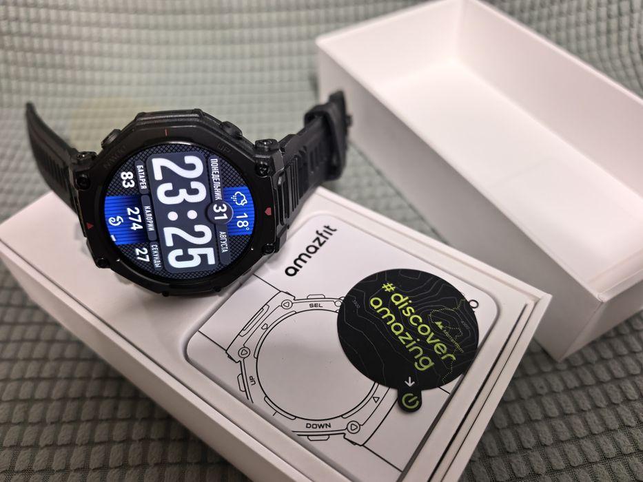 Смарт часы amazfit T-Rex 3 pro