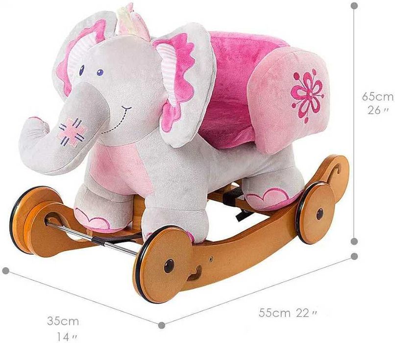 Столче-люлка Nattou - Слонче