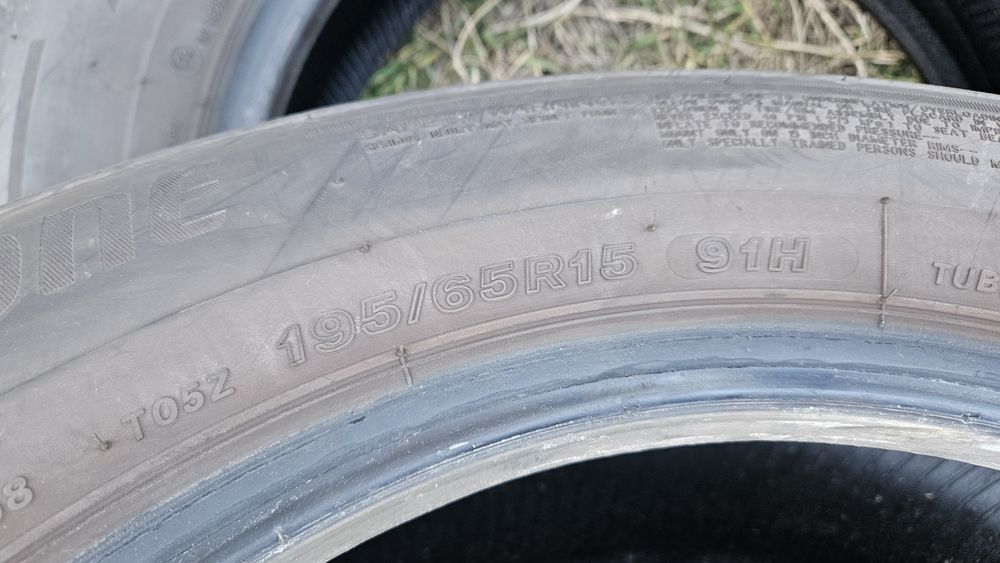2бр гуми 195 65 15 бриджстоун bridgestone