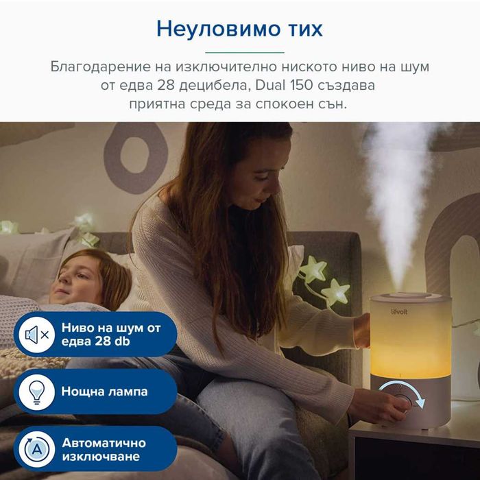 LEVOIT Dual 150 – нов, неразопакован