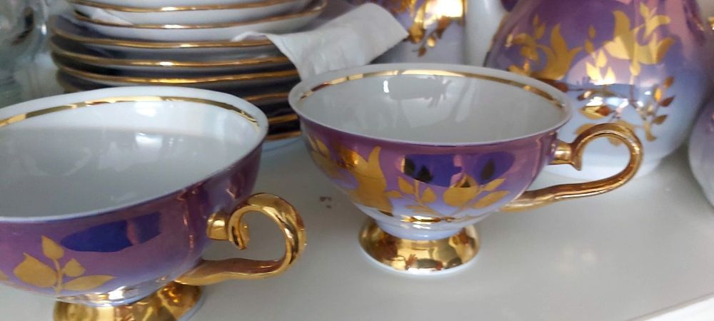 Неполный Фарфоровый Чайный Сервиз СССР