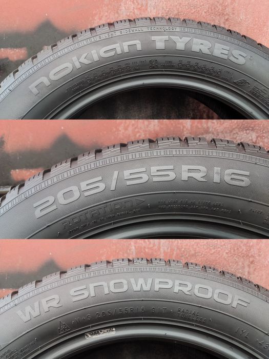4бр. зимни гуми 205/55/16 Nokian Snowproof
dot24