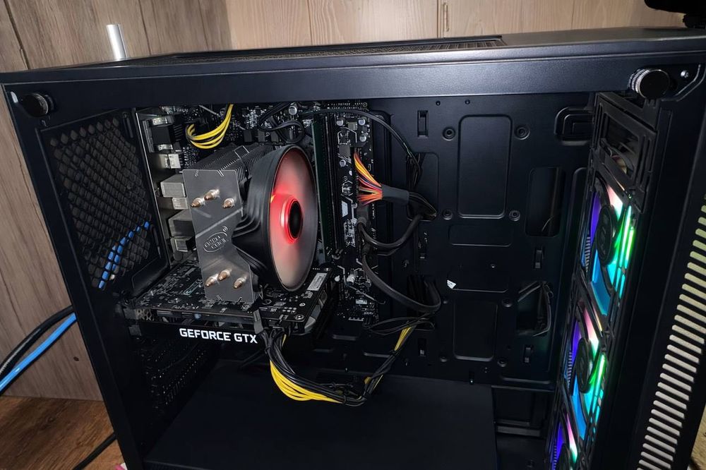 Мощный ПК i5‑10400 + GTX 1650 + SSD128 + HDD1TB + 8GB RAM