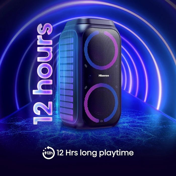 Нова караоке/акумулаторна тонколона Hisense Party Rocket 160W