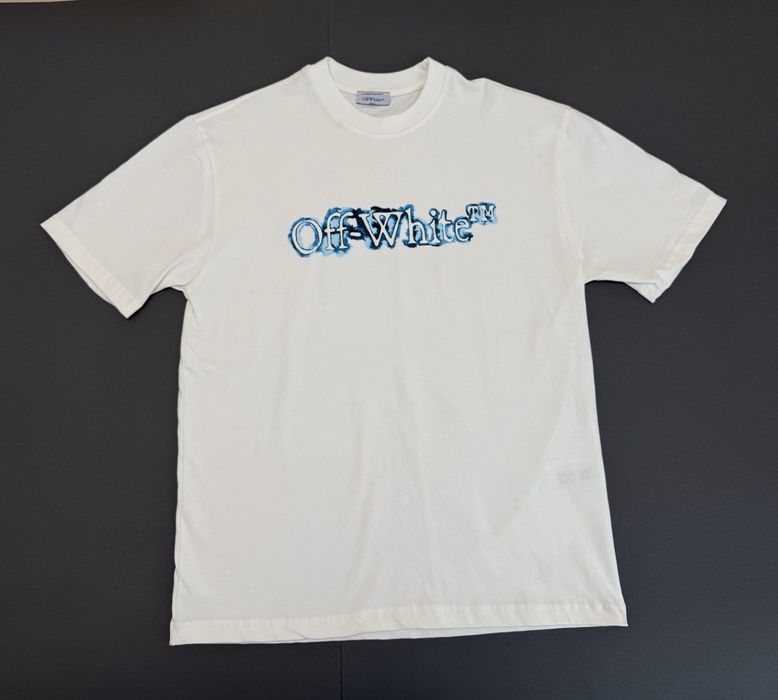 Tricou Off-White alb – mărimea L – nou