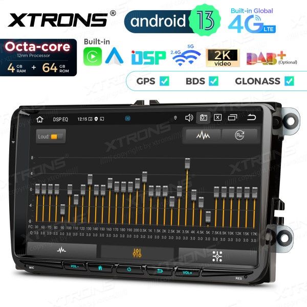 Navigatie Xtrons Android 4gb ram VW Golf Passat Skoda Seat noua sigila