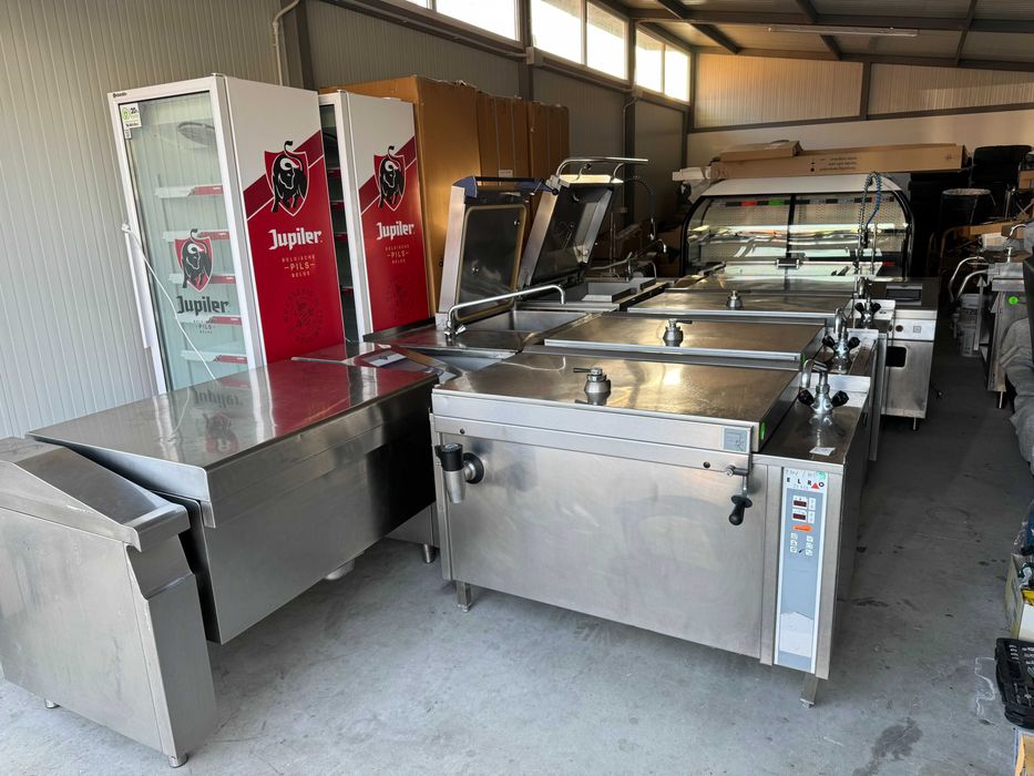 Немски електропарен казан/Обръщателен тиган 20 бр.