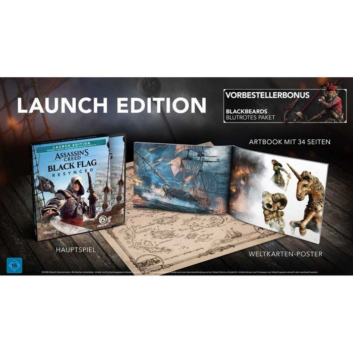 НОВЫЙ Assassin's Creed: Black Flag Resynced - Launch Edition PS5