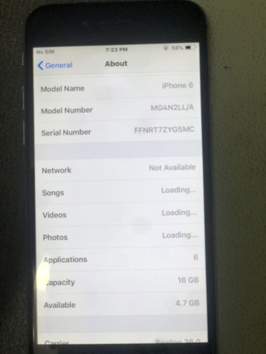 Iphone 6 kafolati bilan
