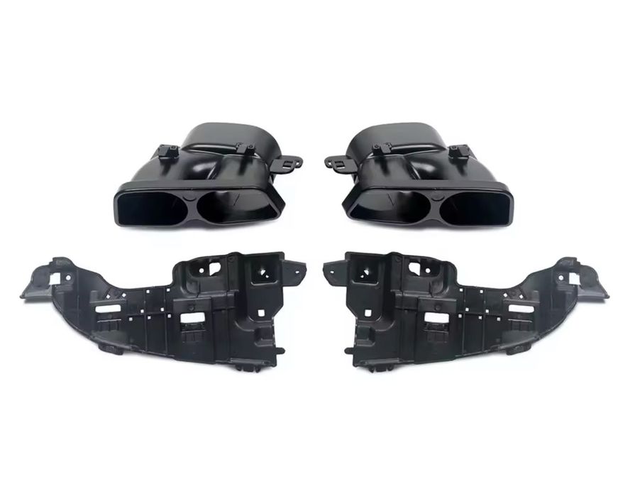 BRABUS Дифузьор за Mercedes W205 / S205 - Черен Гланц - Тунинг