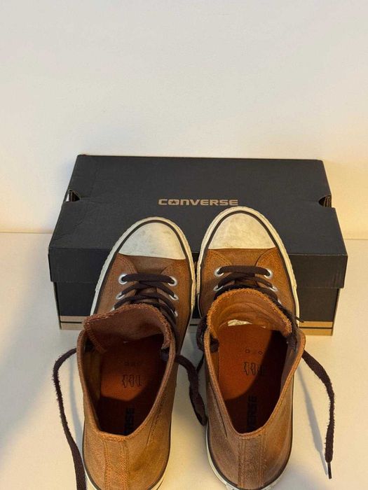 Teniși Converse CT Hi 144761C Maro, piele naturala, marimea 40