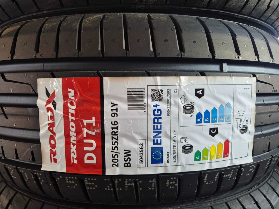 4 Anvelope de VARA - 205/55/16 91Y - ROADX China - NOI - DOT 2025 - SUPER PRET !