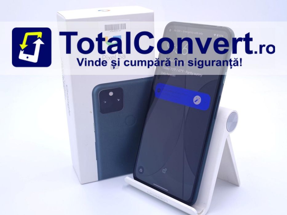 Google Pixel 5a 128GB Mostly Black 6GB, Garantie 24 luni | #D96359