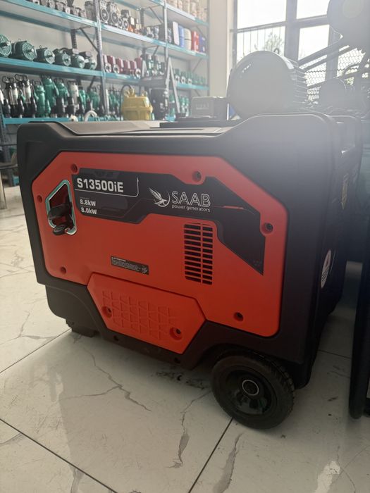 8 кВт бесшумный малошумный инверторли АВРли генератор SAAB generator