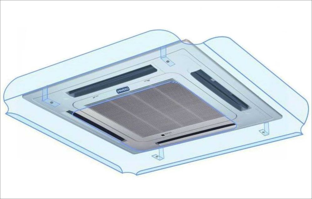 Защитный экран (дефлектор) для потолочных кондиционеров