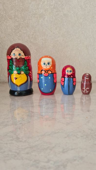 Матрешки деревянные Сувенир- игрушка