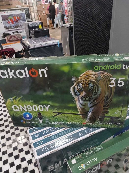 Телевизор сотамиз диагональ 32 Смарт тв голосовой