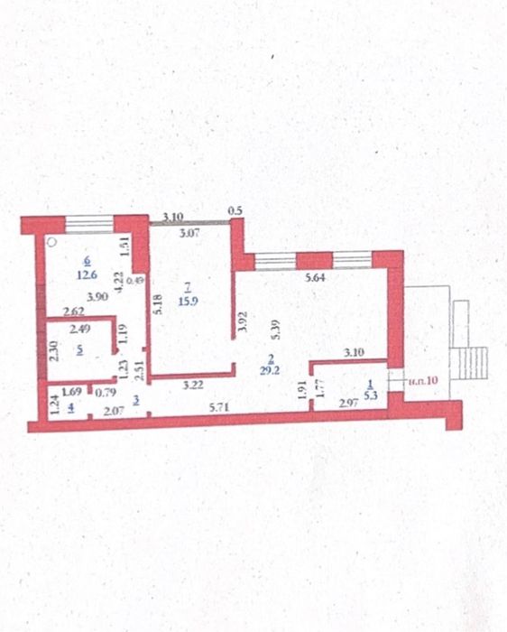 Продается коммерческое помещение в районе Батыс-2