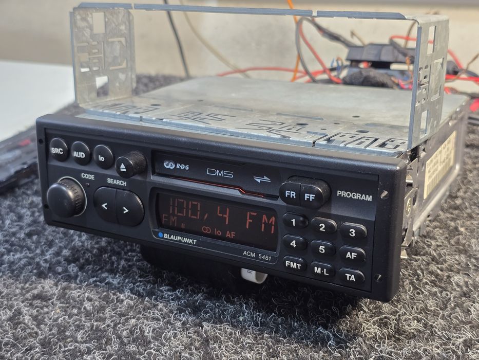 Radio casetofon retro BLAUPUNKT ACM-5451, automobile clasice, 1DIN
